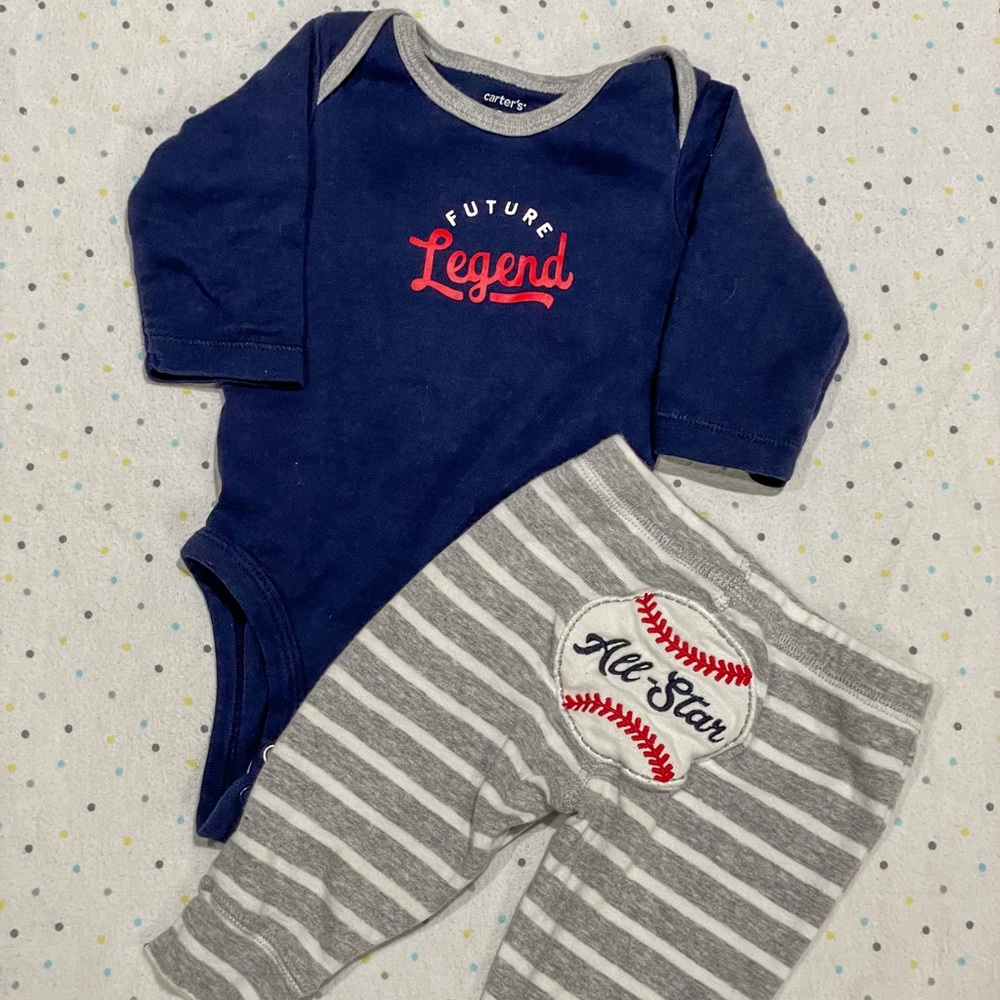 Carter’s Baby All-Star Baseball outfit